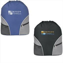 JH3094 Drawstring Backpack With Custom Imprint